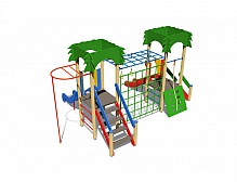 ДИО 02110 Детский игровой комплекс серии джунгли "Мадагаскар"