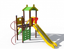 ДИО 04111 Детский игровой комплекс с металлическим скатом Н-1500